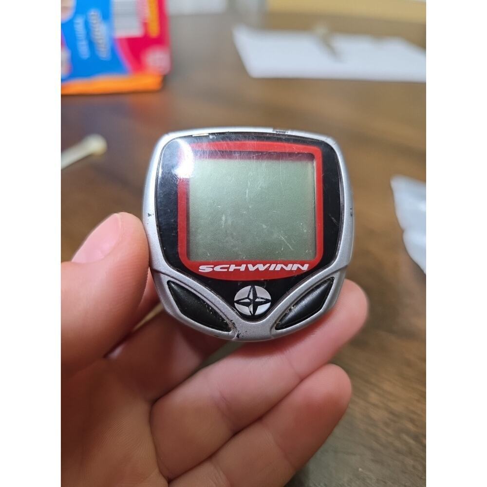 Schwinn 12 Function Bike Bicycle Computer Speed Distance Trip Timer Need Battery
